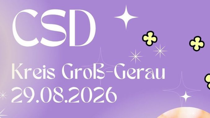 CSD im Kreis Groß Gerau will Sichtbarkeit und Zusammenhalt stärken CSD im Kreis Groß Gerau will Sichtbarkeit und Zusammenhalt stärken