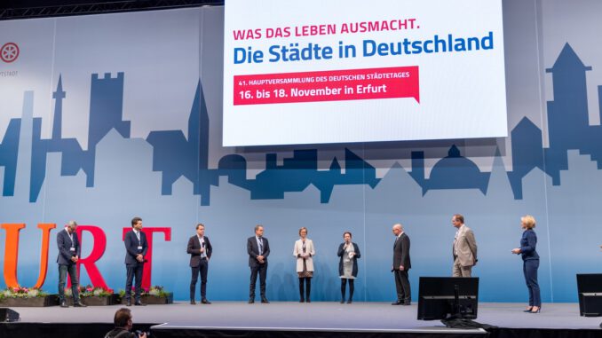 Landeshauptstädte fordern von Bund und Ländern zügige Entscheidungen zur Entlastung der Kommunen