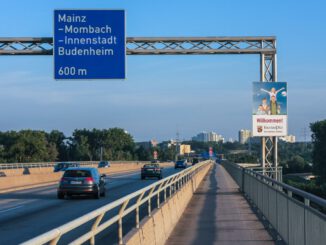 Landrat und Oberbürgermeister fordern schnelle Teilsperrung der A643-Abfahrt Mainz Mombach