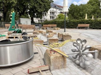 Reisinger Anlagen: Wasserspielplatz steht kurz vor der Freigabe