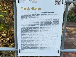Wiesbaden erinnert mit Tafel an Todesort des polnischen Autors Marek Hłasko